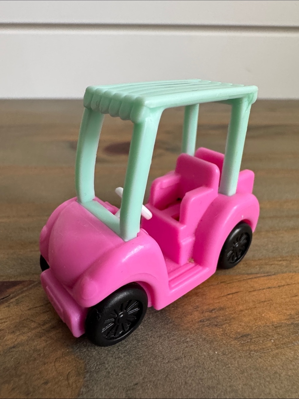 Polly Pocket | Pamperin’ Spa Day: Pink & Green Golf Cart - Toy Replacement Piece